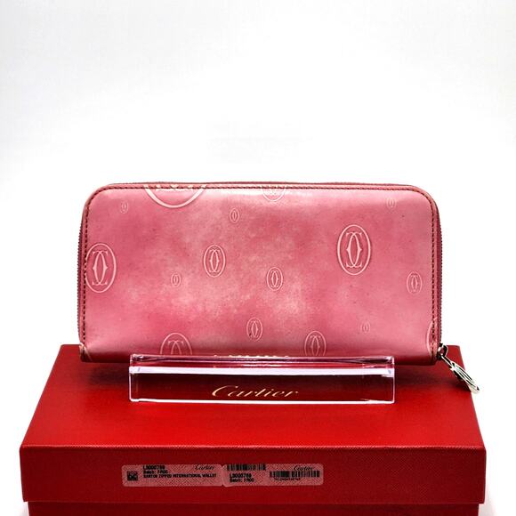 CARTIER- 'HAPPY BIRTHDAY' ZIPPED INTERNATIONAL WALLET - Picture 10 of 16